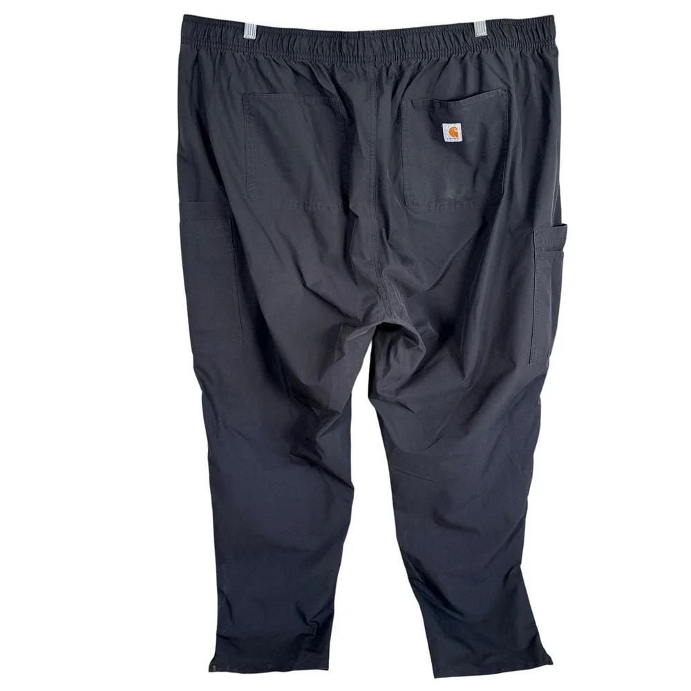 Carhartt Force Essentials Scrub Pants Straight Leg 3XL‎ Black Liberty Cargo